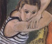 Henri Matisse The Blue Eyes (mk35) oil painting artist